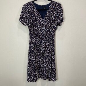 5 for $25 Ann Taylor tie front dress floral